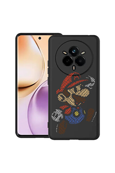 bestcase Carcasă subțire din silicon pentru Realme 14 Pro Plus 5G, Caligrafie...