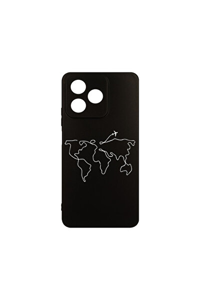 bestcase Carcasă subțire din silicon pentru Xiaomi Redmi 13, Travel, 1923377 ...