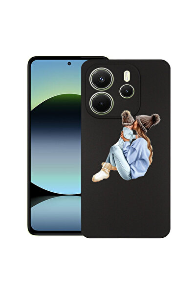 bestcase Carcasă subțire din silicon pentru Xiaomi Redmi Note 14 5G, Mamă fat...