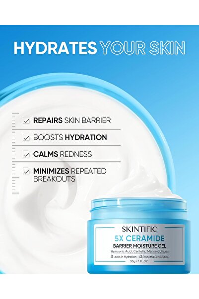 SKINTIFIC Moisturizing Cream , Face Moisturizer for All Skin ,Facial Creams