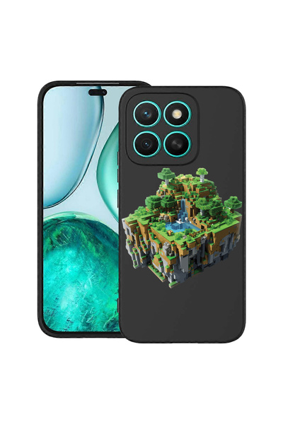 bestcase Carcasă subțire din silicon pentru Honor X8C, Minecarft World, 19920...