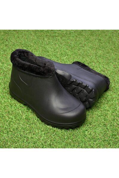 Tellus Women's fur lined galoshes 902, Black - 40