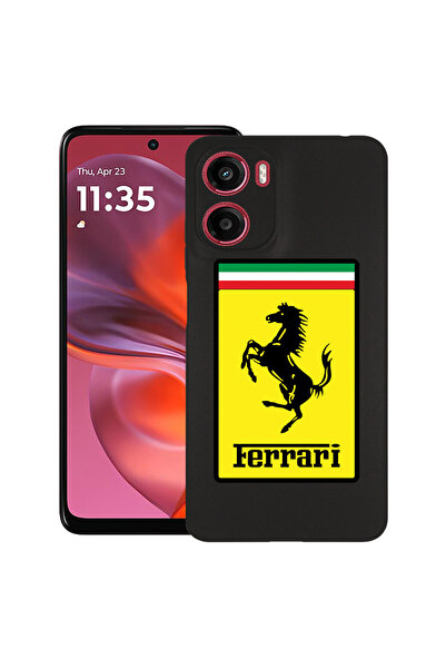 bestcase Carcasă subțire din silicon pentru Motorola Moto G05, Ferrari, 19263...