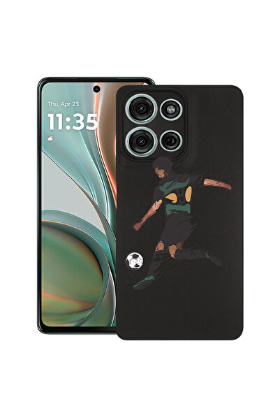 bestcase Λεπτή θήκη σιλικόνης για Motorola Moto G75, Ποδοσφαιρική θήκη, 19263...
