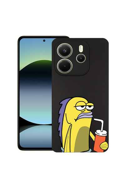 bestcase Λεπτή θήκη σιλικόνης για Xiaomi Redmi Note 14 5G, Meme, 1926342 B 652