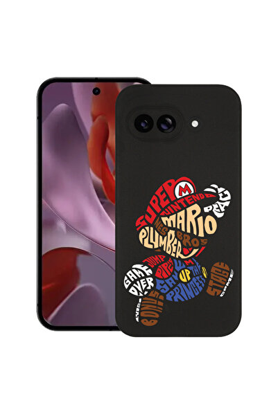 bestcase Carcasă subțire din silicon pentru Google Pixel 9a, Caligrafie Super...