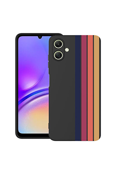 bestcase Carcasă subțire din silicon pentru Samsung Galaxy A06 5G, linii retr...