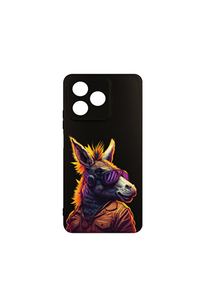 bestcase Carcasă subțire din silicon pentru Xiaomi Redmi 13, Funky Dunkey, 19...