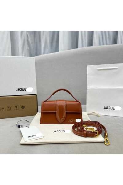 JACQU حقيبة كتف نسخه طبق الاصل من الماركه الشهيره تاتي معا علبه وكيس وكرت ضما...