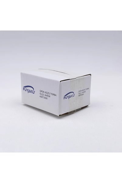 FUYAKU Kilitli Torba 4x4 (Yedek/Kına/Çerez/Saklama Poşeti) 2.000 Adet