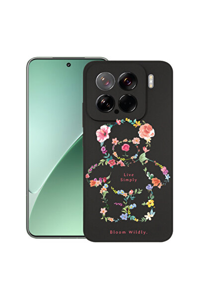 bestcase Carcasă subțire din silicon pentru Xiaomi 15, Teddy Bear Live Simply...