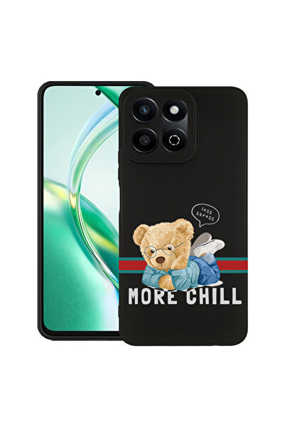 bestcase Carcasă subțire din silicon pentru Honor 200 Smart, More Chill Teddy...