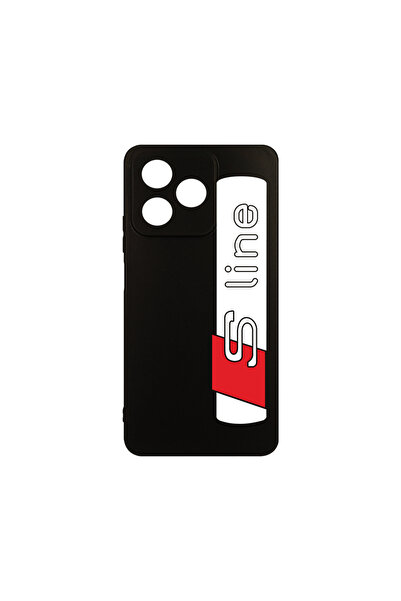 bestcase Carcasă subțire din silicon pentru Xiaomi Redmi 13, Audi S Line, 192...