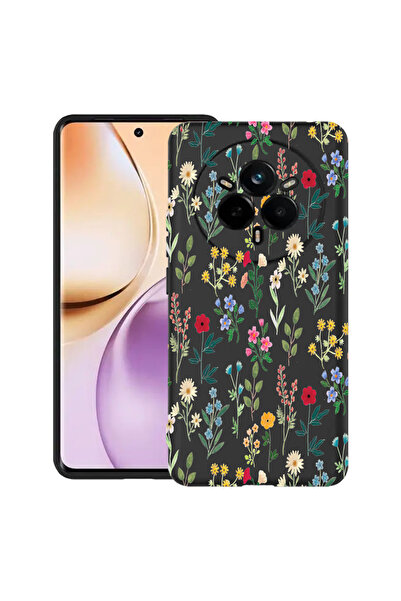 bestcase Carcasă subțire din silicon pentru Realme 14 Pro Plus 5G, Flori de p...