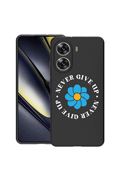 bestcase Carcasă subțire din silicon pentru Poco X7 Pro 5G, Nu renunța niciod...