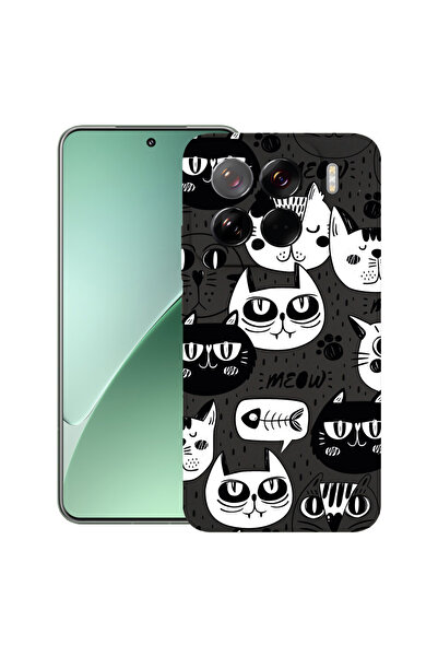 bestcase Carcasă subțire din silicon pentru Xiaomi 15, Cool Cats, 1926341 B 1029