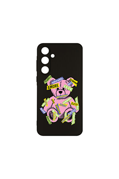 bestcase Carcasă subțire din silicon pentru Samsung Galaxy A16, Teddy Bear Am...