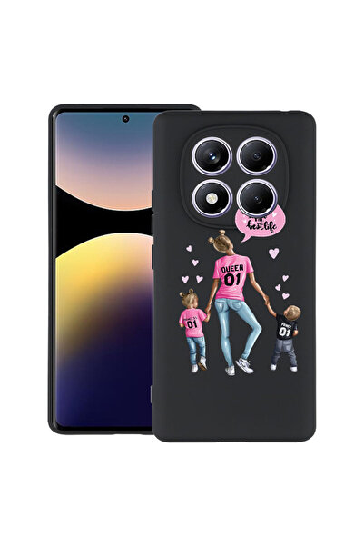 bestcase Carcasă subțire din silicon pentru Xiaomi Redmi Note 14 Pro 4G, Mom ...