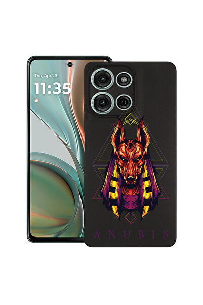 bestcase Λεπτή θήκη σιλικόνης για Motorola Moto G75, Mythology Anubis, 192633...