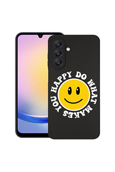 bestcase Carcasă subțire din silicon pentru Samsung Galaxy A36, cu zâmbet fer...