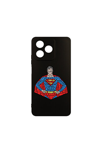 bestcase Λεπτή θήκη σιλικόνης για Xiaomi Redmi 13, Calligraphy Superman, 1923...
