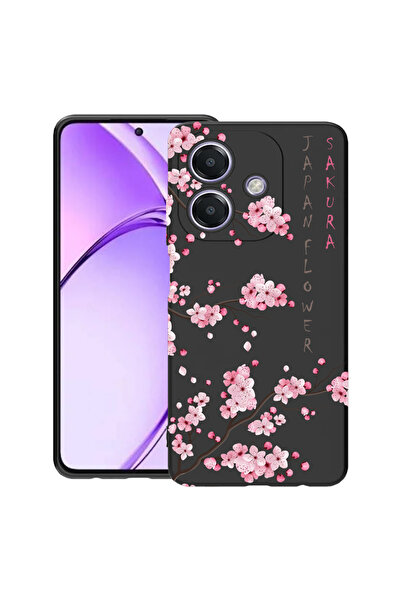 bestcase Carcasă subțire din silicon pentru OPPO A60 5G / A40 / A40M, floare ...