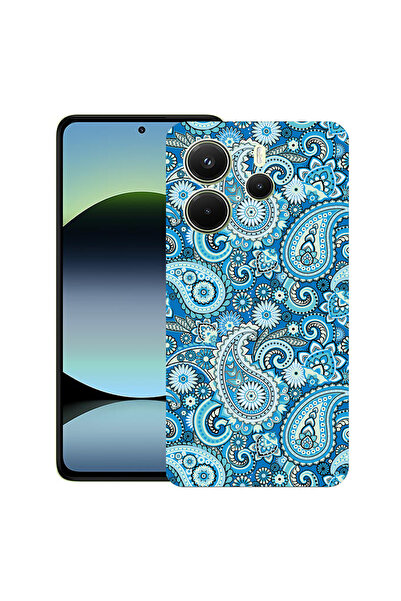 bestcase Λεπτή θήκη σιλικόνης για Xiaomi Redmi Note 14 5G, μπλε μη εικονιστικ...