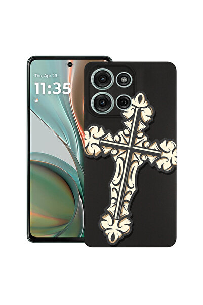 bestcase Carcasă subțire din silicon pentru Motorola Moto G15, Cross, 1926337...