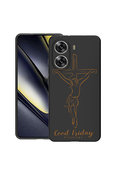 bestcase Λεπτή θήκη σιλικόνης για Poco X7 Pro 5G, Ευλογία Μεγάλης Παρασκευής,...