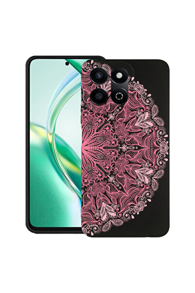 bestcase Carcasă subțire din silicon pentru Honor 200 Smart, roz dantelă, 192...