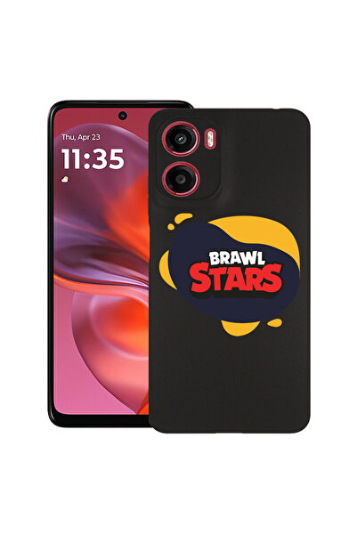 bestcase Carcasă subțire din silicon pentru Motorola Moto G05, Brawl Stars, 1...