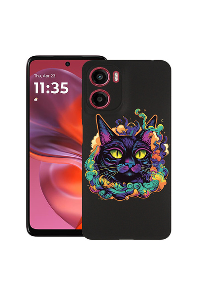 bestcase Carcasă subțire din silicon pentru Motorola Moto G05, Dream Colors -...