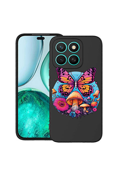 bestcase Carcasă subțire din silicon pentru Honor X8C, Dream Colors - Fluture...
