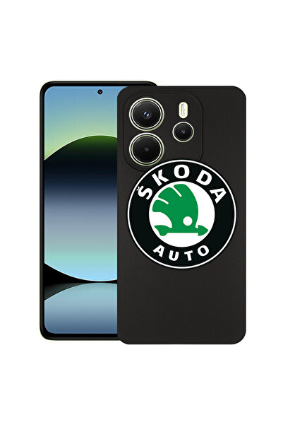bestcase Carcasă subțire din silicon pentru Xiaomi Redmi Note 14 5G, Skoda Cl...