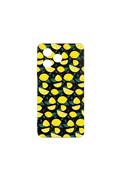 bestcase Λεπτή θήκη σιλικόνης για Xiaomi Redmi 13, μοτίβο λεμονιού, 1923377 B...