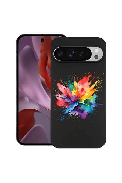 bestcase Carcasă subțire din silicon pentru Google Pixel 9 Pro XL, Color Spla...