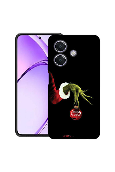 bestcase Carcasă subțire din silicon pentru OPPO A60 5G / A40 / A40M, Grinch ...