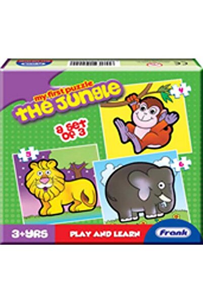 Frank العب وتعلم أول لغز لي: لغز صورة الغابة