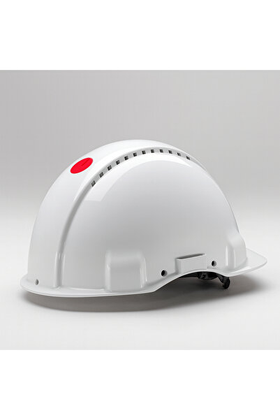 Badem10 White Adjustable Vented Hard Hat Work Safety Hat Construction Helmet Protective Headgear