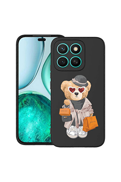 bestcase Carcasă subțire din silicon pentru Honor X8C, Teddy Bear Shopping, 1...