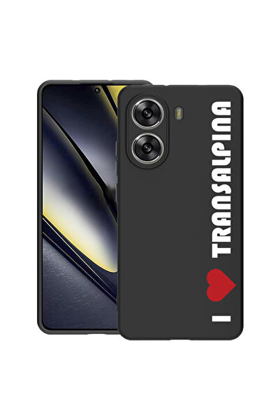 bestcase Carcasă subțire din silicon pentru Poco X7 Pro 5G, I Love Transalpin...