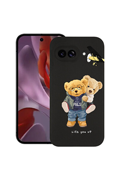 bestcase Slim Silicon Case For Google Pixel 9a, Teddy Bear Lift me up, 1926335 B 933