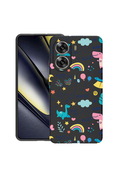 bestcase Carcasă subțire din silicon pentru Poco X7 Pro 5G, Unicorn - Dreams ...