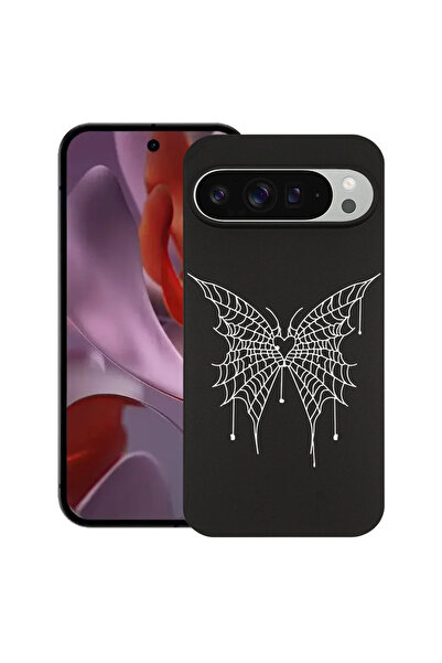 bestcase Carcasă subțire din silicon pentru Google Pixel 9 Pro XL, fluture, 1...