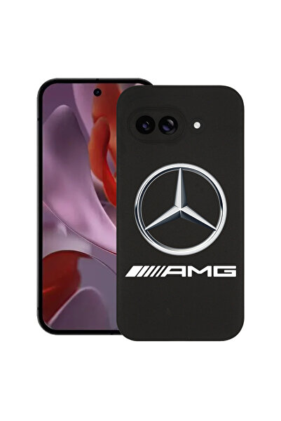bestcase Carcasă subțire din silicon pentru Google Pixel 9a, Mercedes-Benz AM...