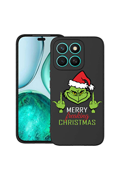 bestcase Carcasă subțire din silicon pentru Honor X8C, Grinch's - Crăciun Fer...