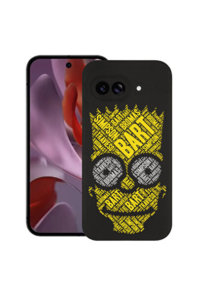 bestcase Carcasă subțire din silicon pentru Google Pixel 9a, Caligrafie Bart ...