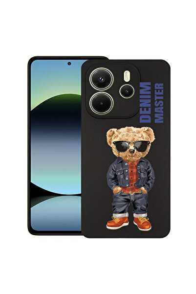 bestcase Carcasă subțire din silicon pentru Xiaomi Redmi Note 14 5G, Denim Ma...