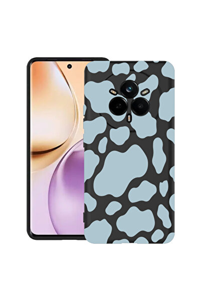 bestcase Carcasă subțire din silicon pentru Realme 14 Pro 5G, Albastru Vacă, ...
