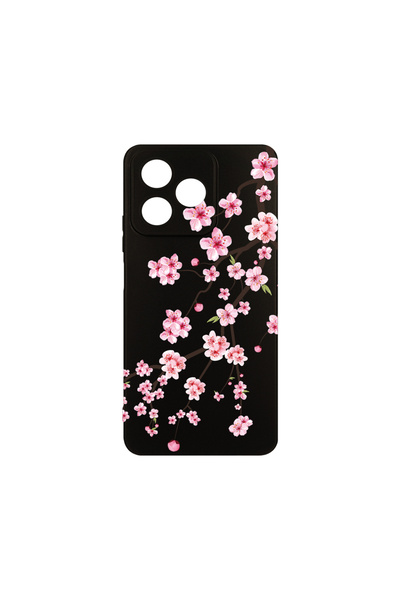 bestcase Carcasă subțire din silicon pentru Xiaomi Redmi 13, cireș japonez, 1...